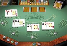 Ruby Fortune has excellent 3 card poker multiplay 