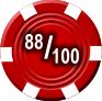Ladbrokes Casino is rated 88% 
