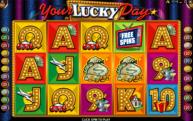Your Lucky Day - big prize game show themed slot new in May09